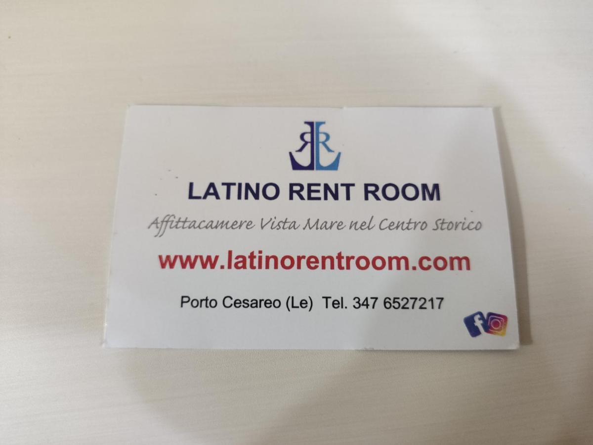 Latino Rent Room B&B Vista Mare Порто-Чезарео Екстер'єр фото